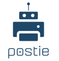 Postie Vertical Blue