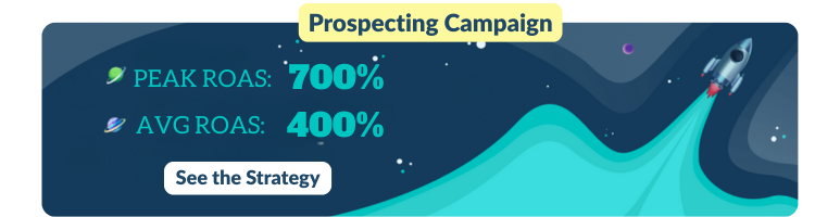 Prospecting case study newsletter graphic